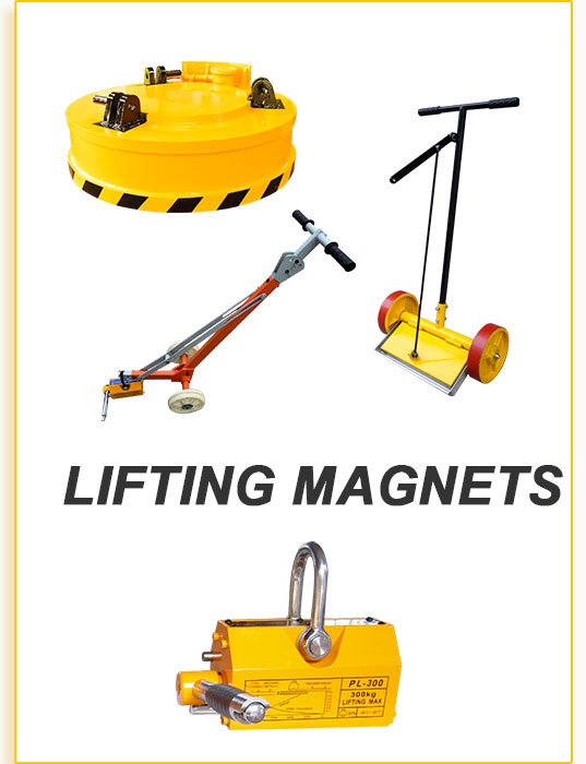 Ejet magnet offer a complete range of lifting magnets, electromagnetic lifting magnet, manhole cover lifter, permanent magnetic lifter, magnetic sweeper. From electromagnets to permanents, from heavy-duty to handheld.