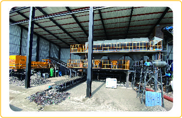 WEEE Waste Electronic Recycling plant in Japan